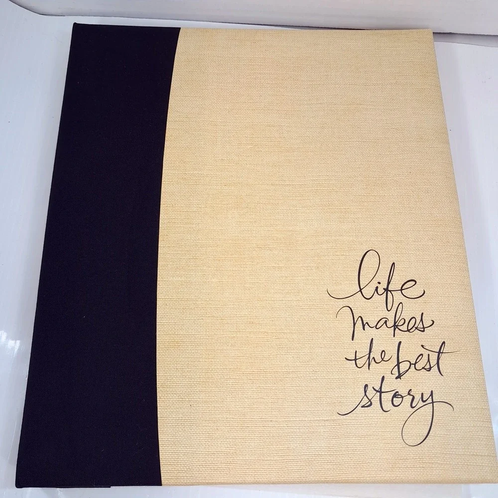 New Hallmark Scrapbook Life Makes The Best Story photo picture album post bound